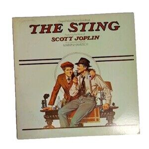 The Sting Vinyl Record 1973 Album Movie Soundtrack MCA-3901973 LP